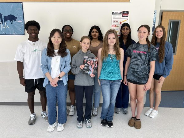 Back: Christian Lyons, 12, Ayomikun Bamgbala, 12, Sara Sabir, 12, Sahasra Elaprolu, 12, Ardyn Lessner, 10;
Front: Yena Nam, 11, Julianna Sweatman, 11, Cameryn Allen, 12, Jade Bontron, 10