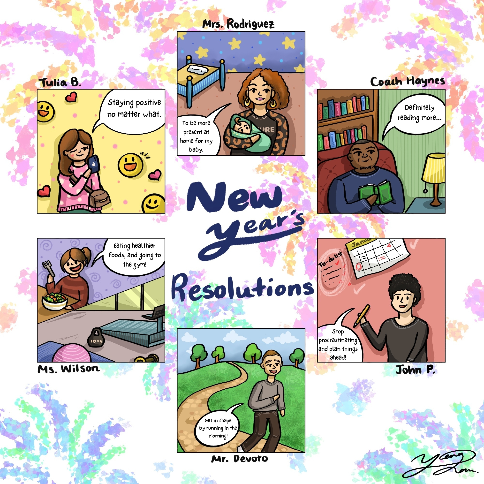 Comic: New Year's Resolutions