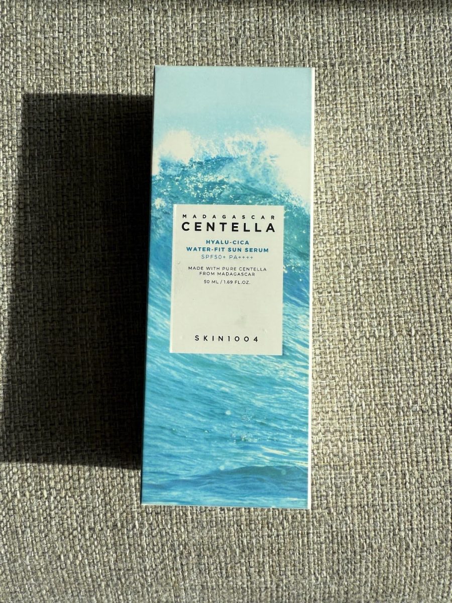 Centella sun uses a beautiful ocean blue color that catches my attention, creating an even cleaner experience. (Neal Clemens)