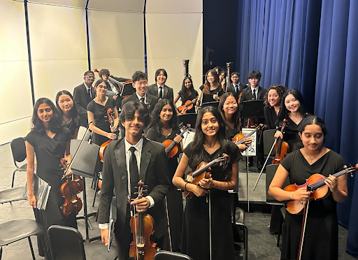 The varsity Chamber Orchestra pictured above