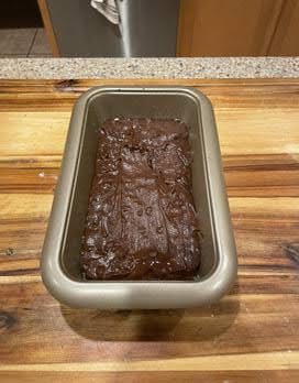 Step 5: Bake the brownies.