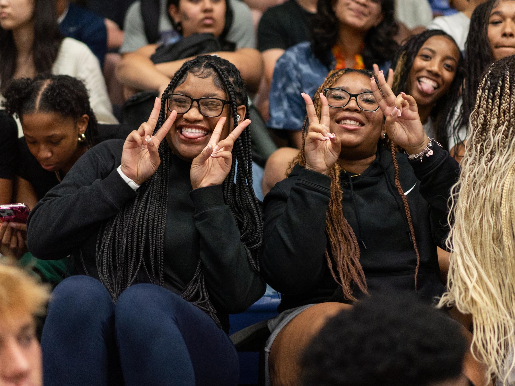 First pep rally launches fall sports and names Make-a-Wish awards