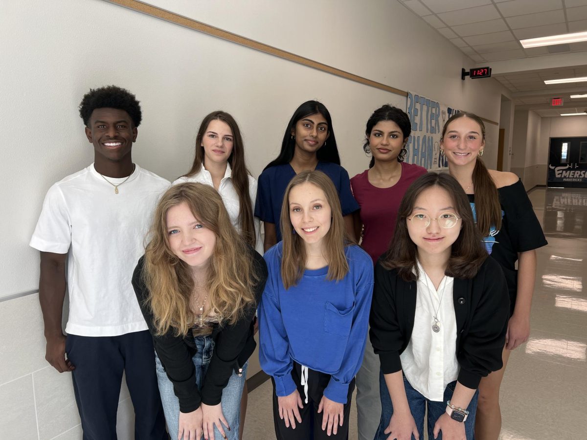 Row 1: Cameryn Allen, 11; Julianna Sweatman 11; Yena Nam 11
Row 2: Christon Lyons, 12; Ardyn Lessner, 10; Sahasra Elaprolu, 12; Sara Sabir, 12; Jade Bontron, 10