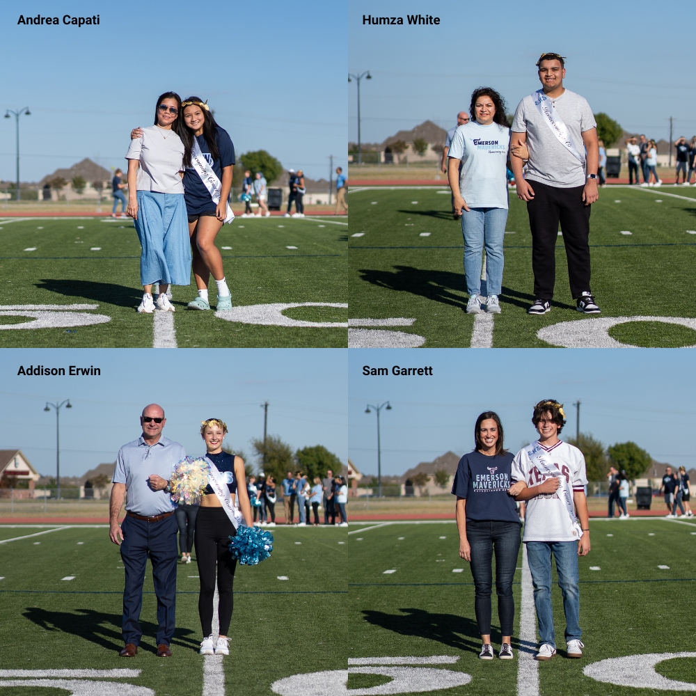 Sophomore Homecoming Court