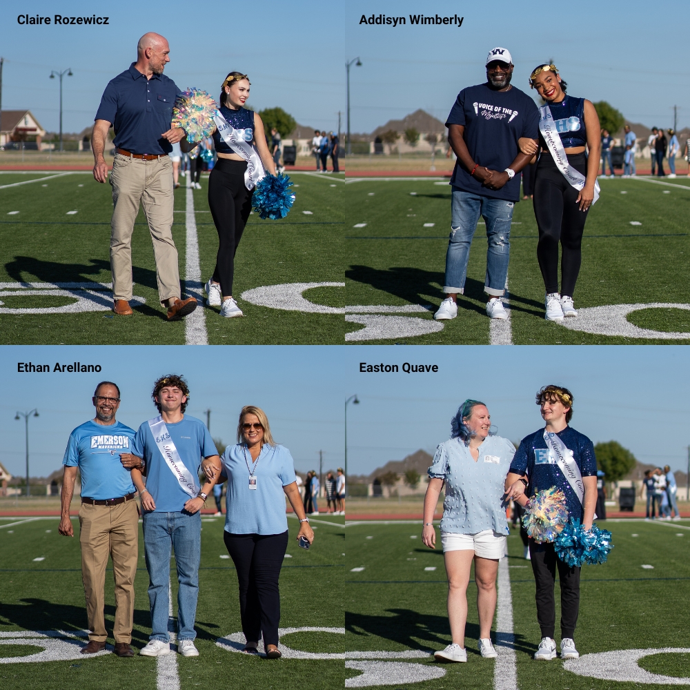 Junior Homecoming Court