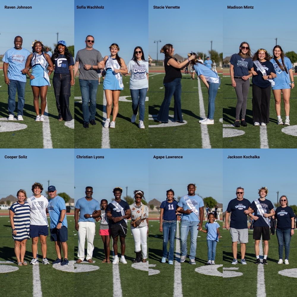 Senior Homecoming Court