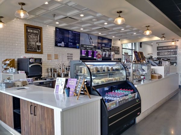 PJ’s Coffee offers a variety of beverages, beignets and bakery items for their customers. 