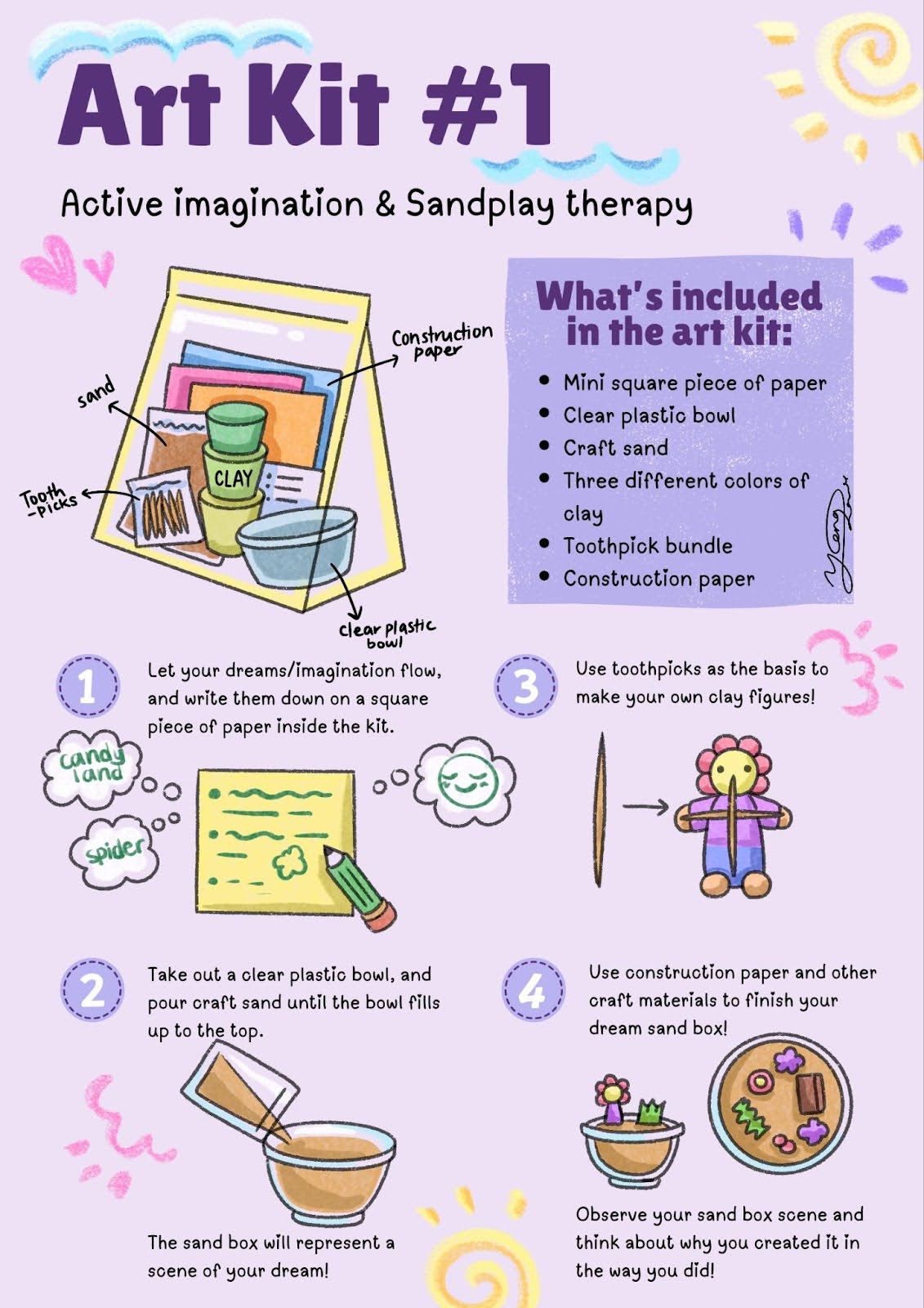 Art Kit #1: Active Imagination & Sandplay Therapy