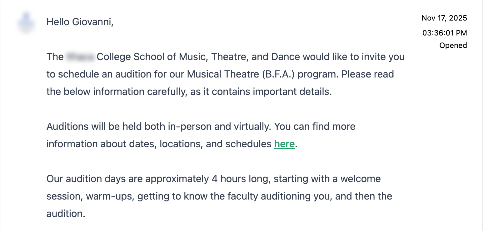 Accepted: Road to Chicago Unifieds