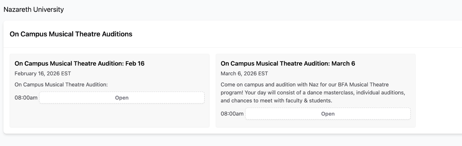 Accepted: Road to Chicago Unifieds