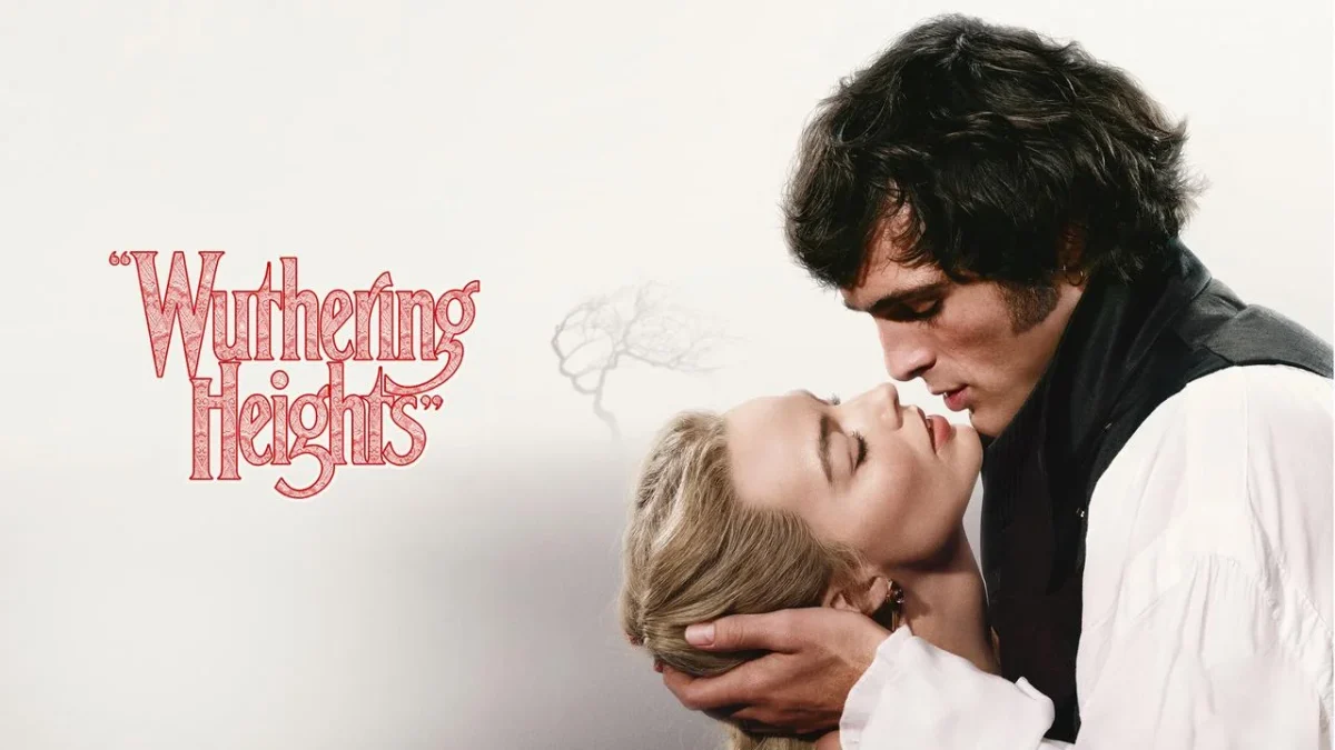 The title of the film, “Wuthering Heights” (2026) was given quotation marks to signify a radical departure from its source material. (Photo courtesy of Caroline Theater of Durham)