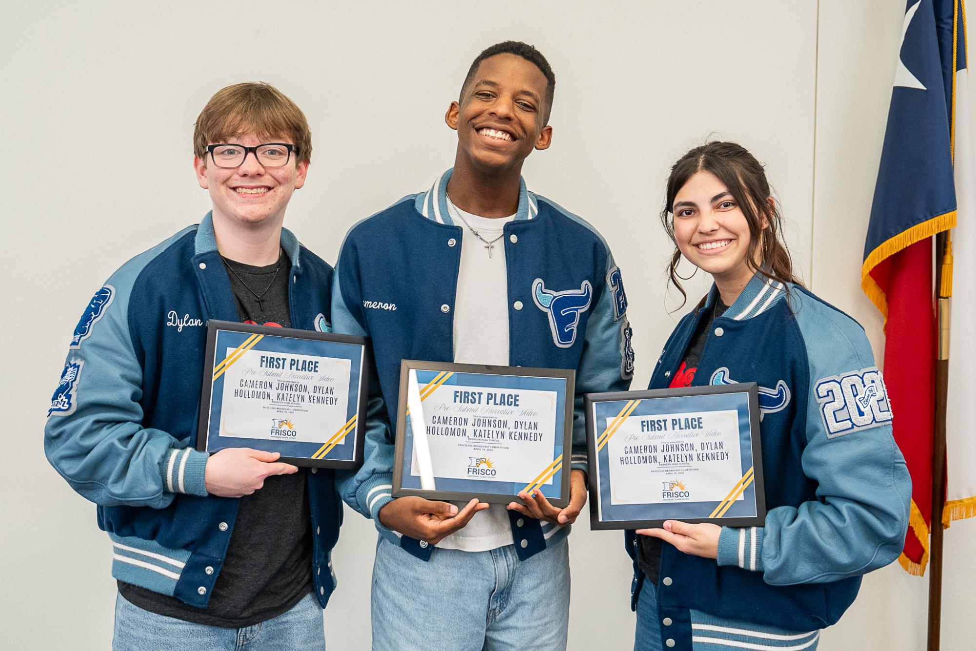 Student journalists shine at Broadcast Competition
