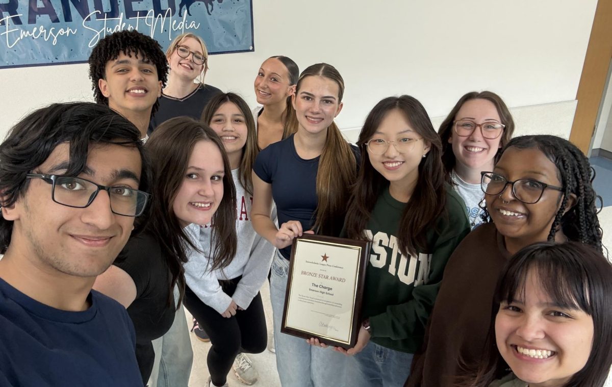 The Charge staff group selfie