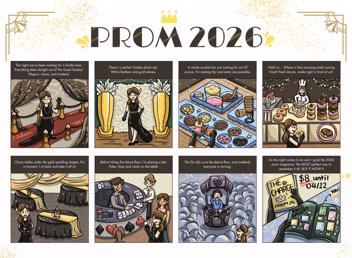 Prom 2026 Comic: Under the golden lights